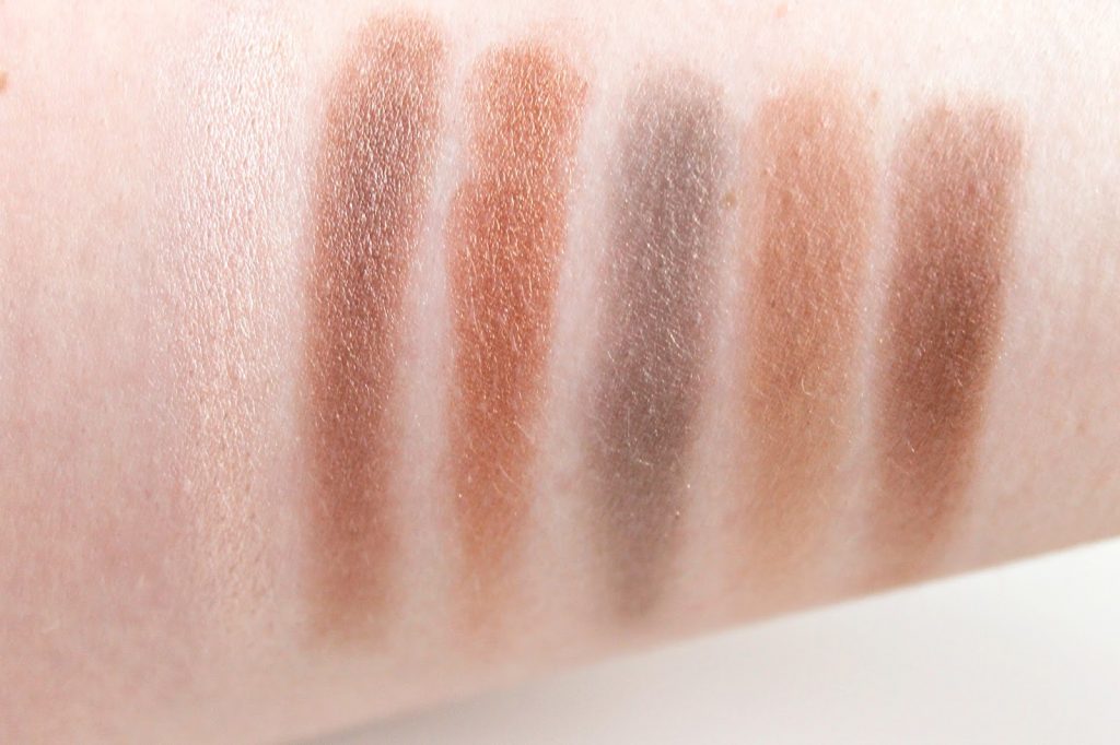 i heart makeup naked chocolate swatches