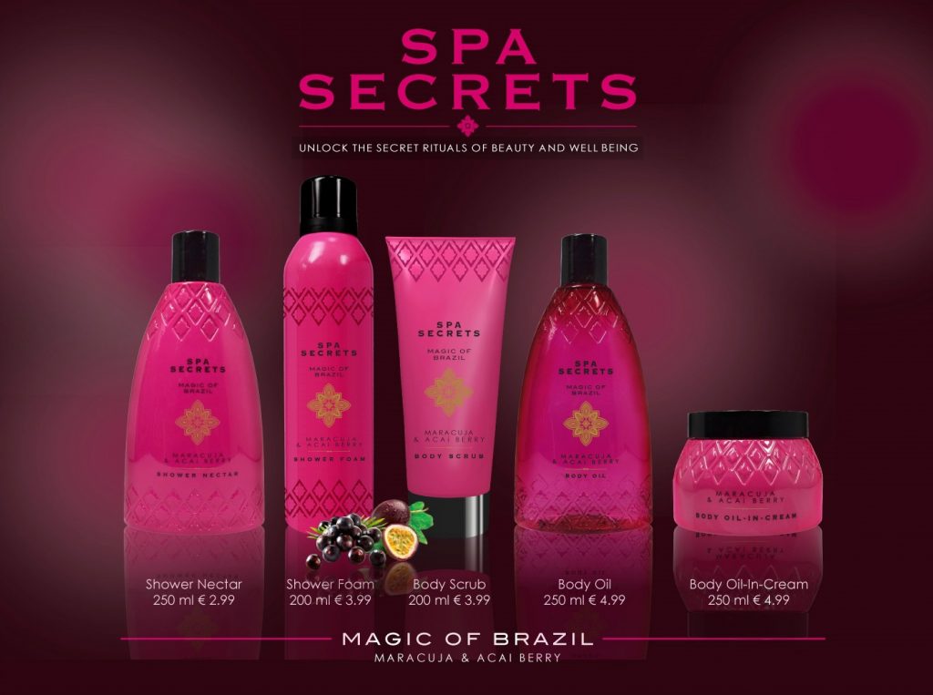 Kruidvat spa secrets magic of brazil