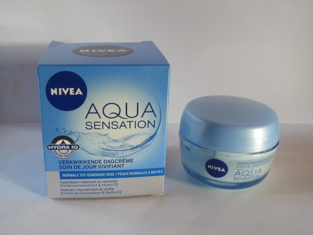 nivea aqua sensation verkwikkende dagcreme