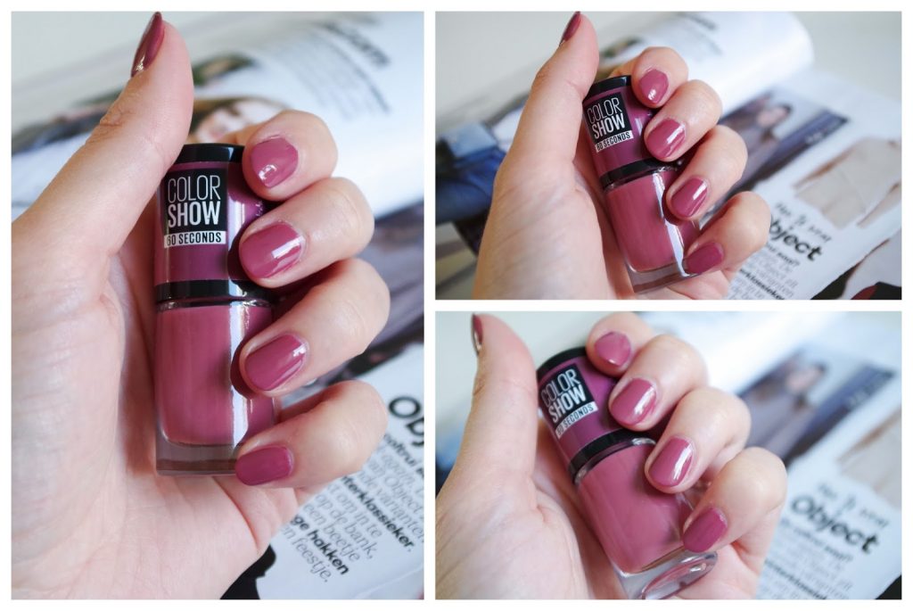 Maybelline Colorshow 60 Seconds Nail Polish 17 Smoky Rose