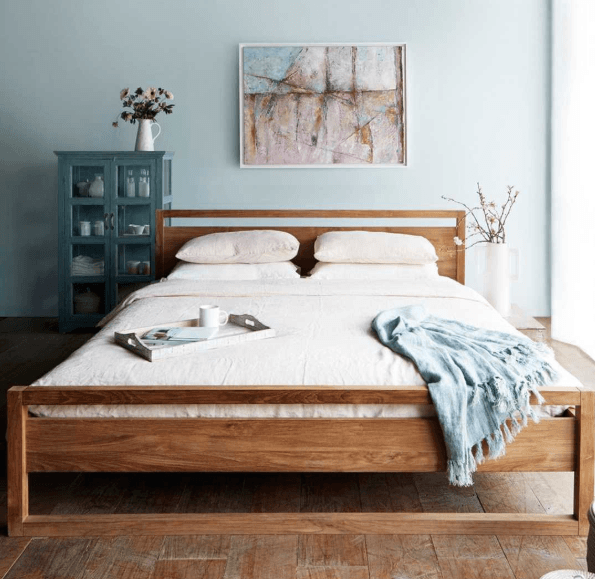 ethnicraft frame bed