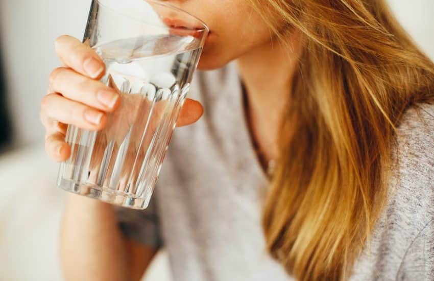 water drinken