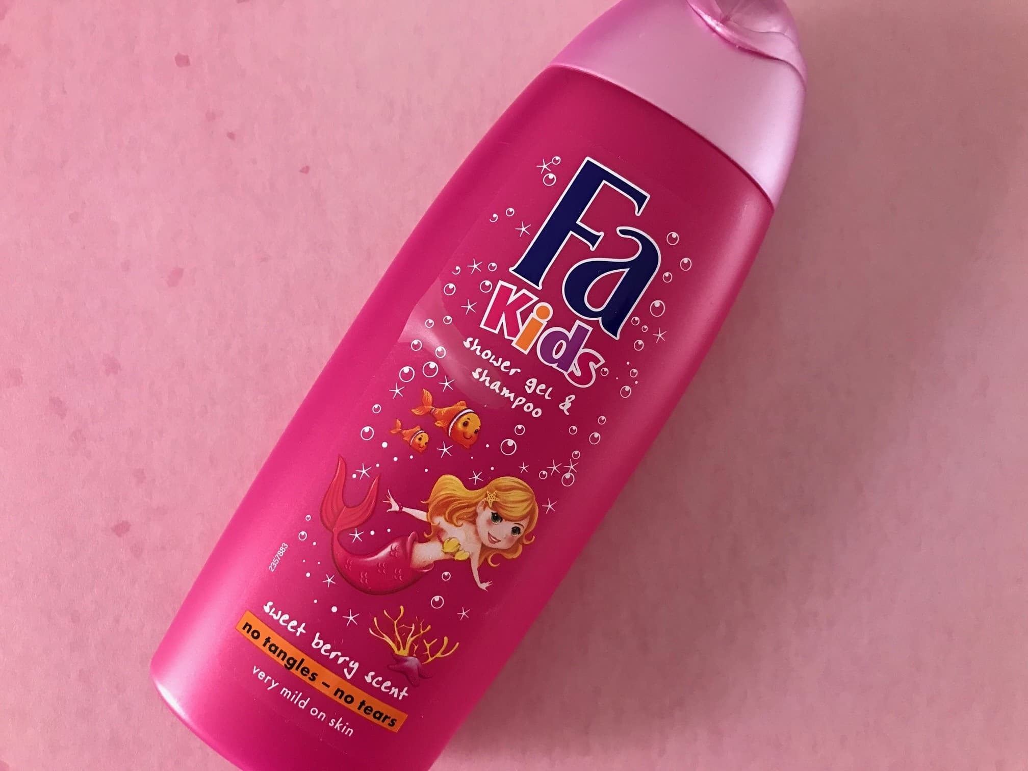 fa kids douchegel shampoo zeemeermin