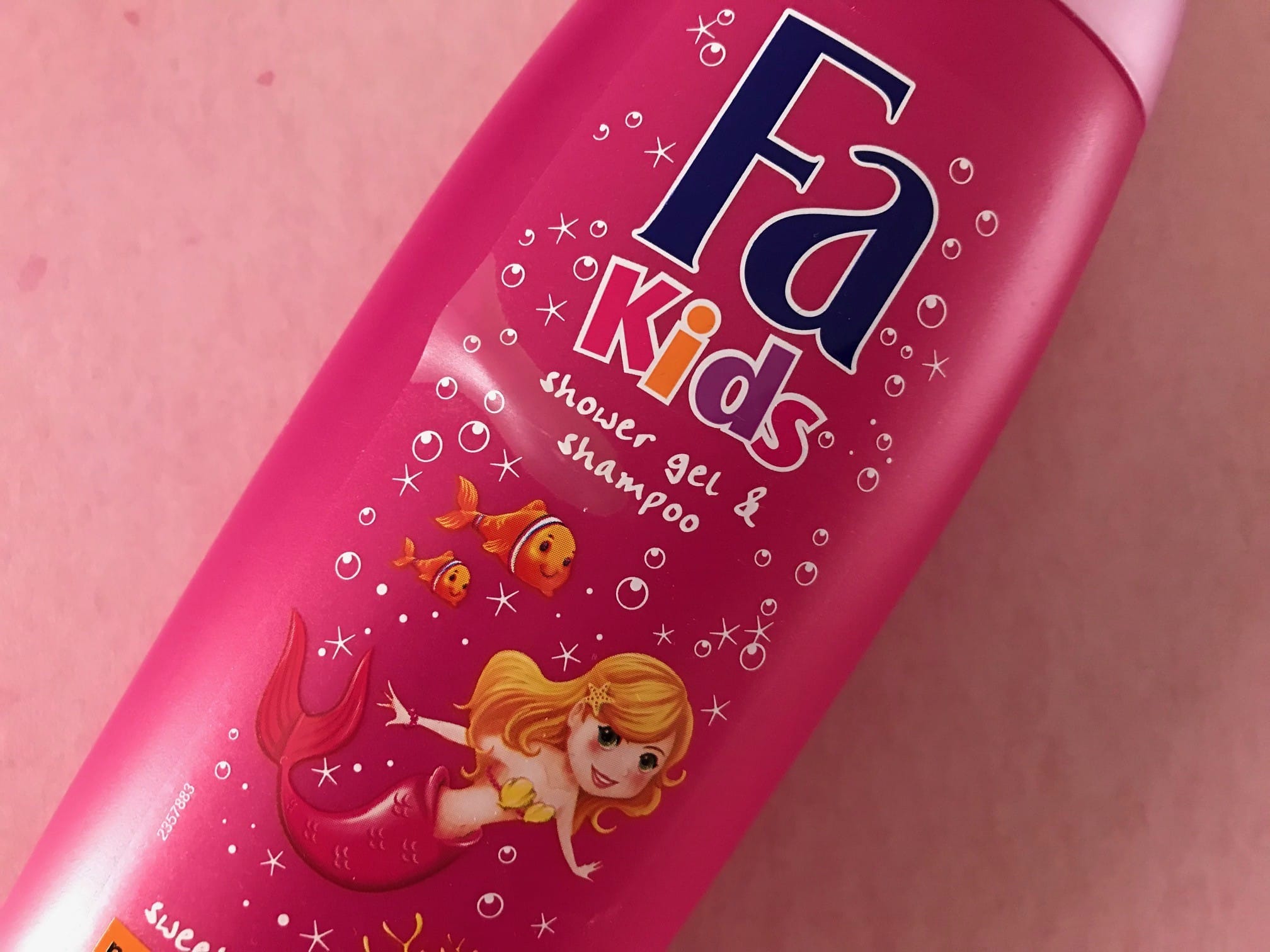 fa kids zeemeermin douchegel shampoo