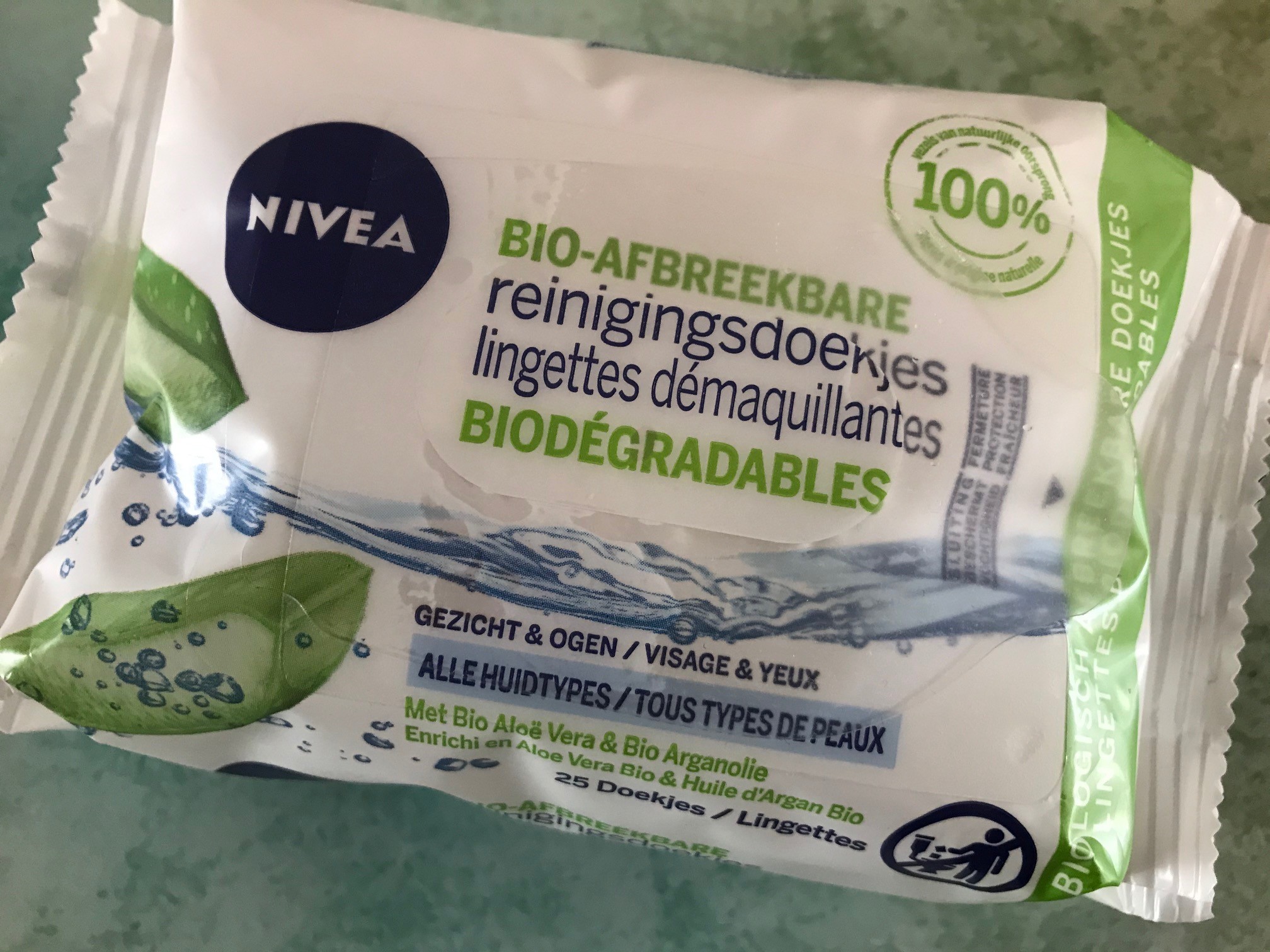 nivea biologisch afbreekbare reinigingsdoekjes