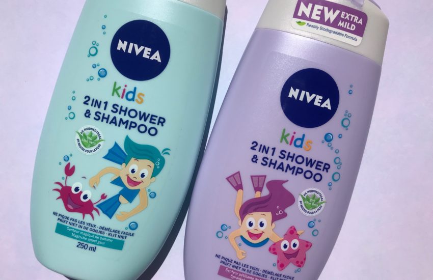 nivea kids 2-in-1 shower shampoo