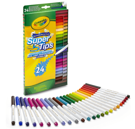 Crayola 24 Stiften met superpunt