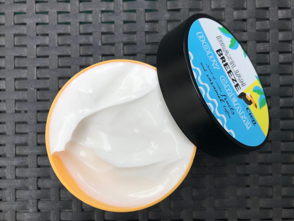 cien brazilian breeze body cream