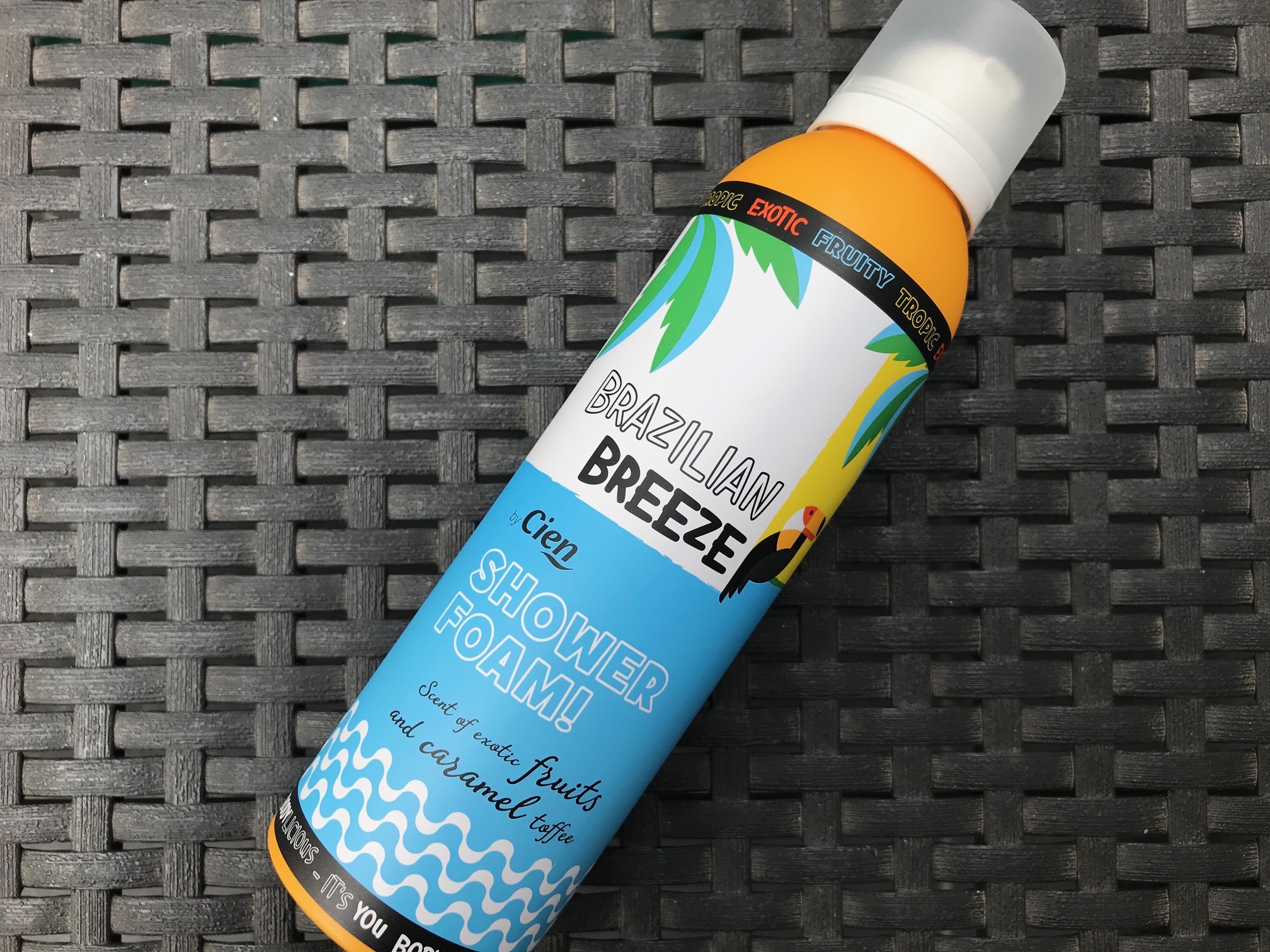 cien brazilian breeze shower foam