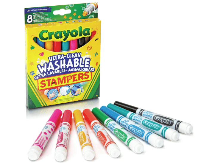 crayola afwasbare stempelstiften