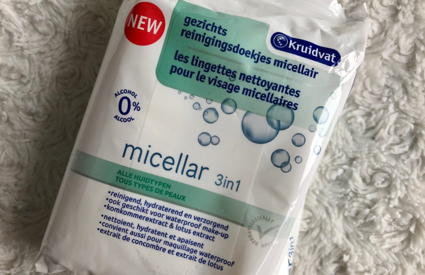 kruidvat micellaire gezichtsreinigingsdoekjes