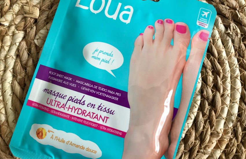 loua foot sheet mask