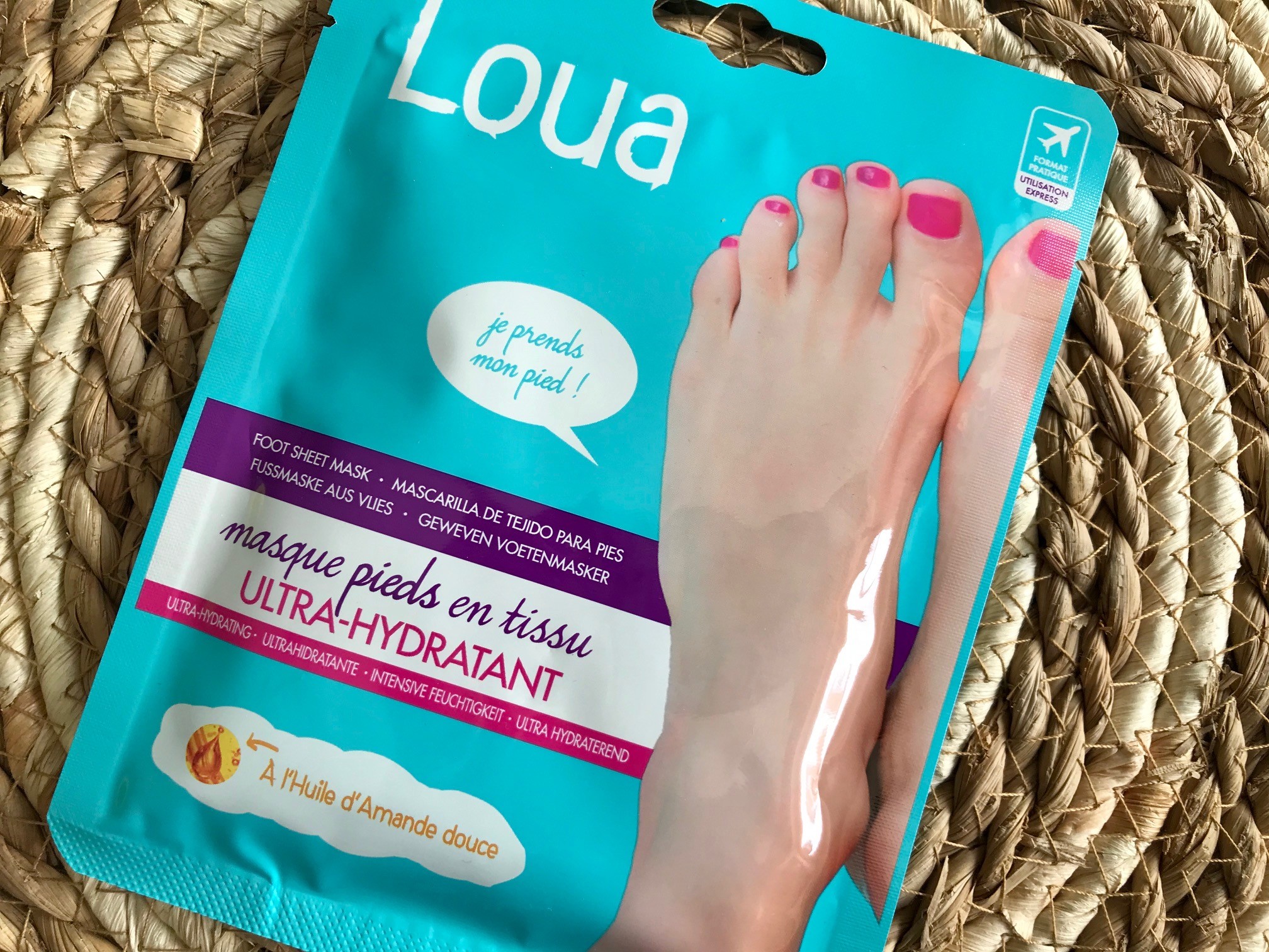 loua foot sheet mask