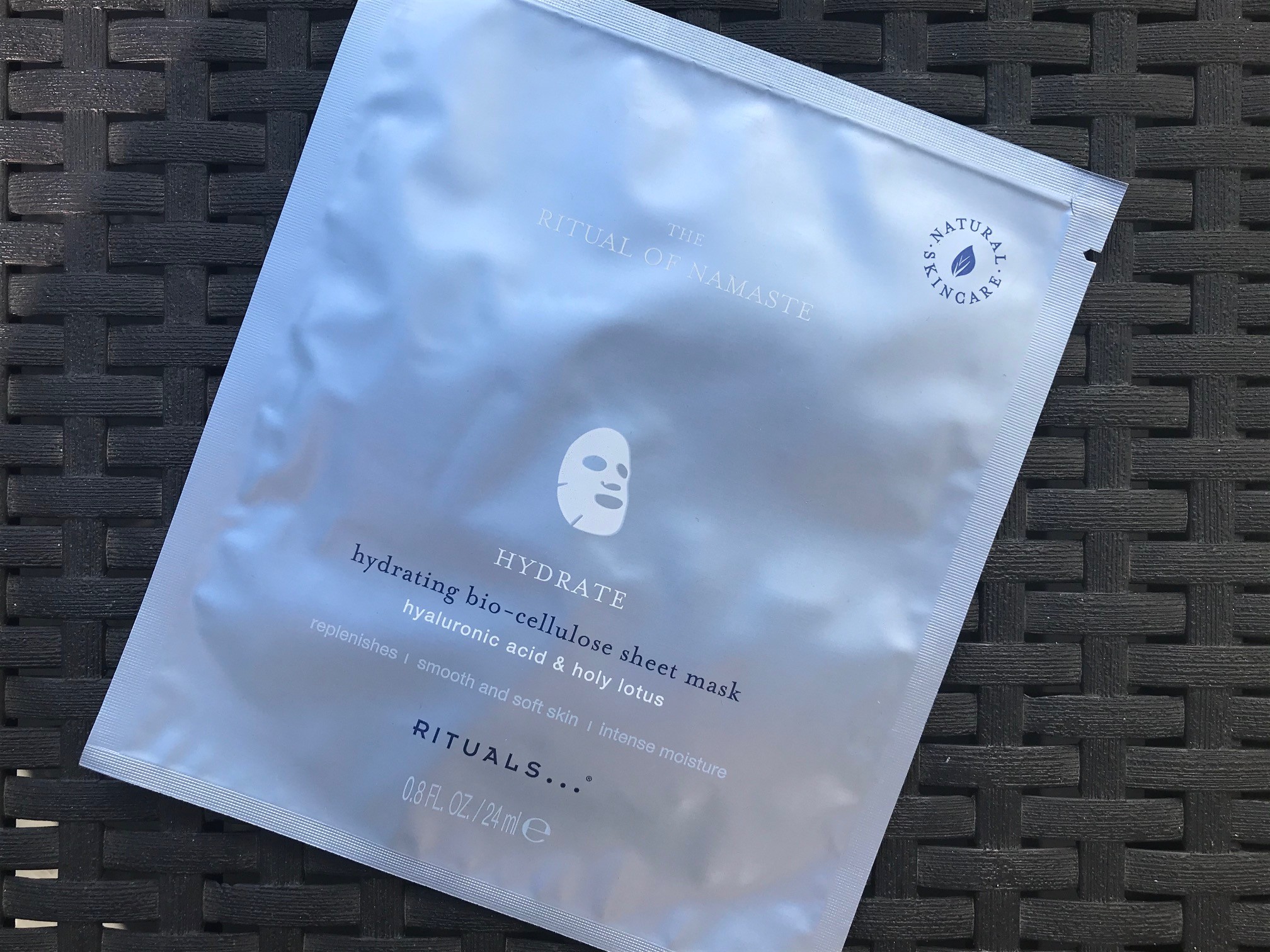 ritual of namasté hydrating sheet mask