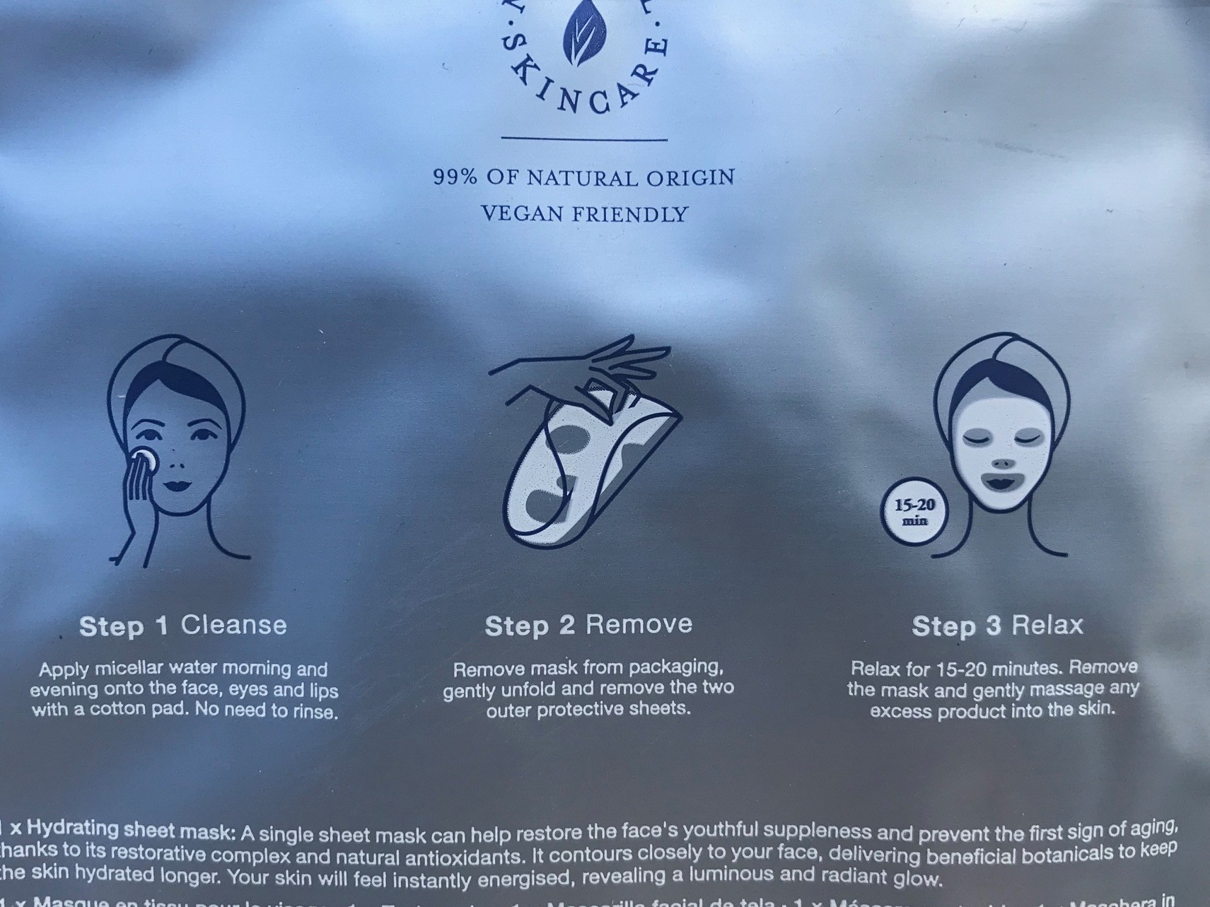 rituals hydrating sheet mask