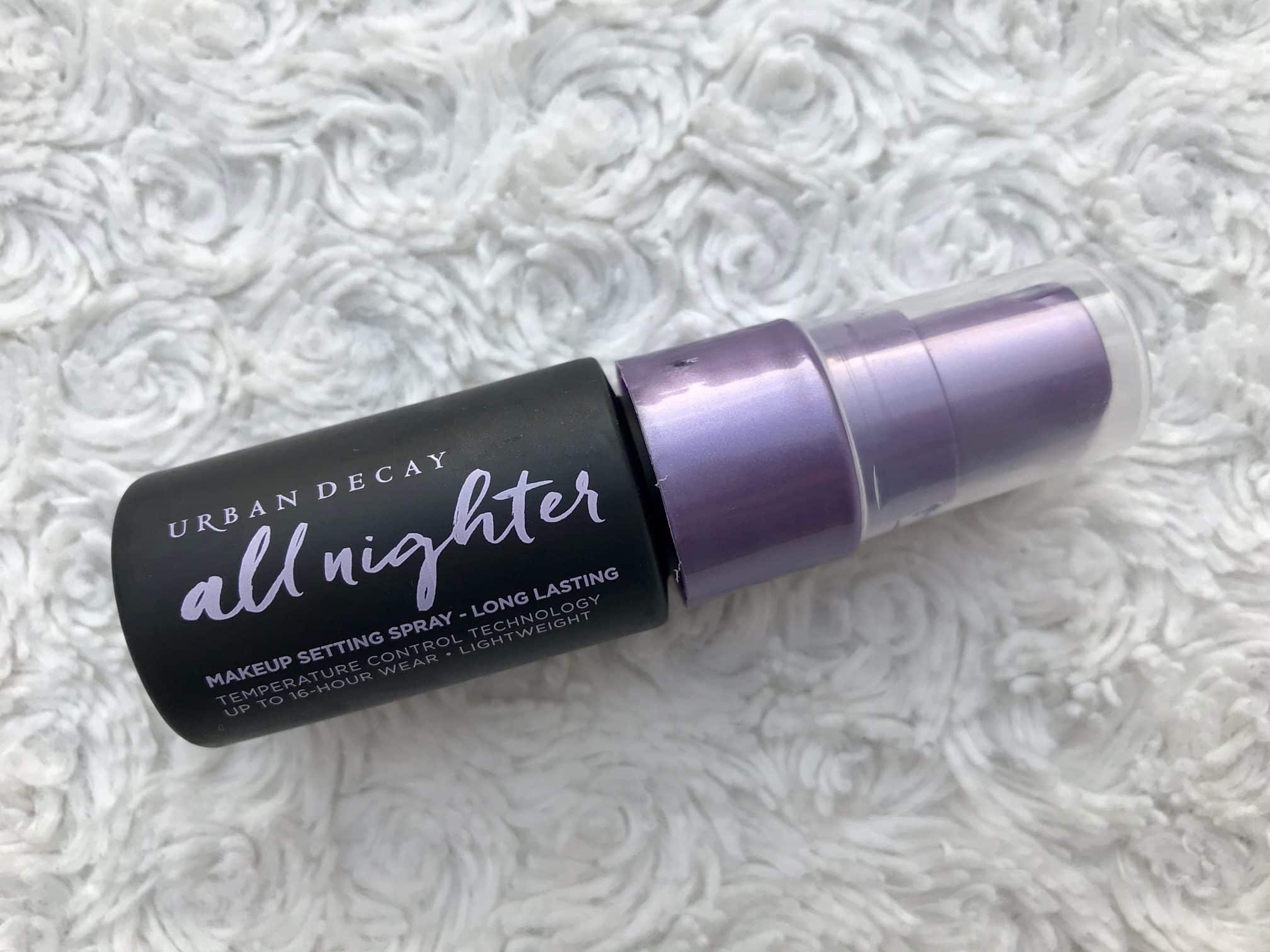 urban decay all nighter long lasting makeup setting spray