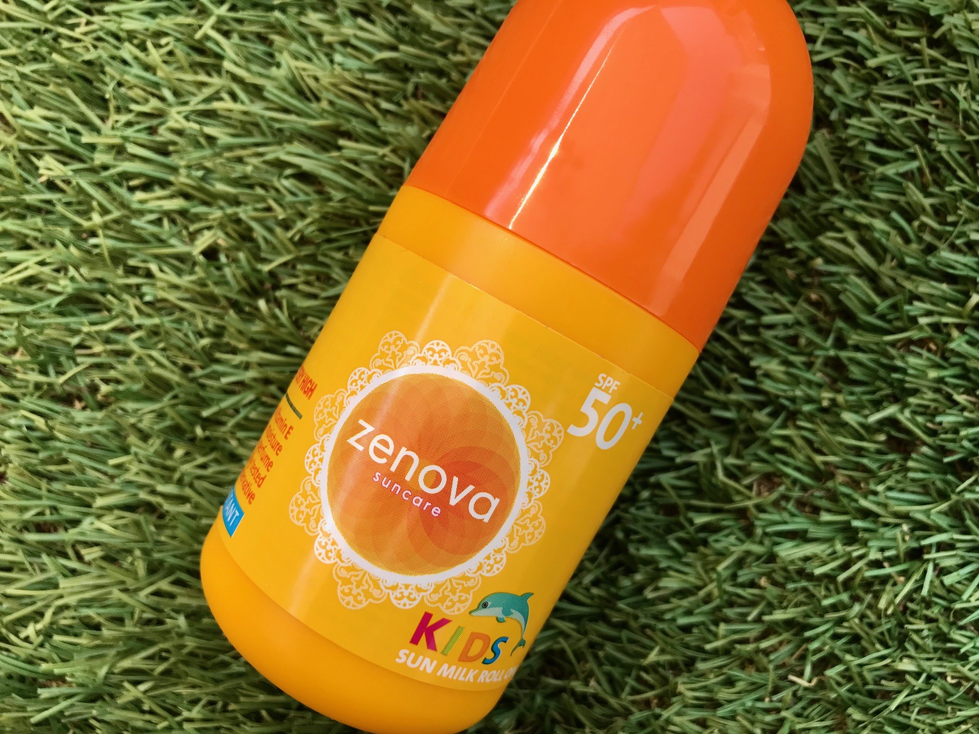 zenova kids sun milk roll on