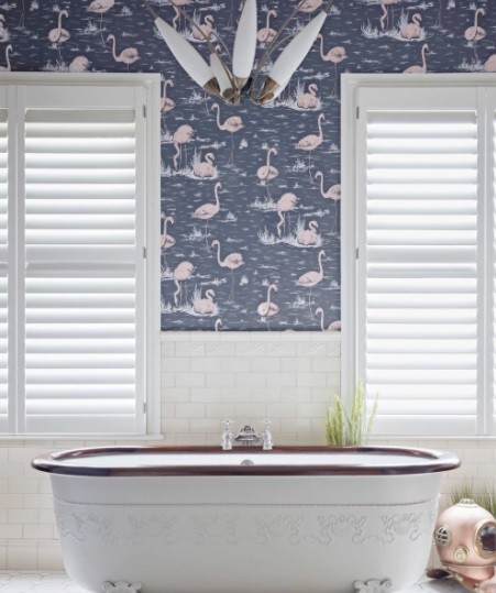 flamingo behang cole & son