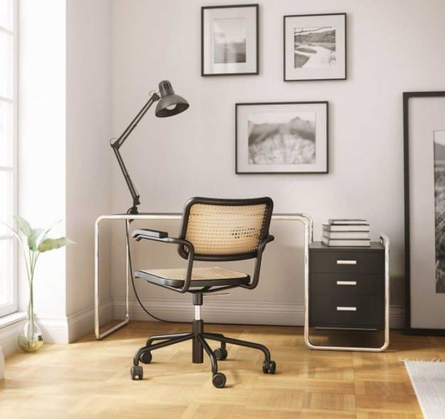 Thonet S285 Bureau & S64 VDR Bureaustoel Thuiswerkplek