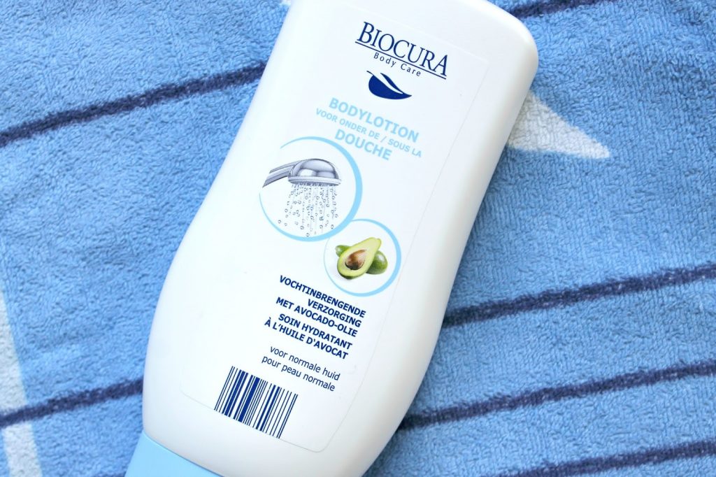 Budget tip Biocura bodylotion voor onder de douche (ALDI) Vanessablogt