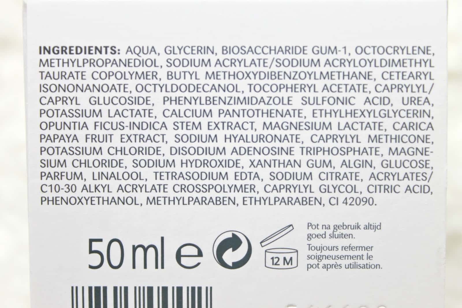 ingrediënten biocura aqua complete