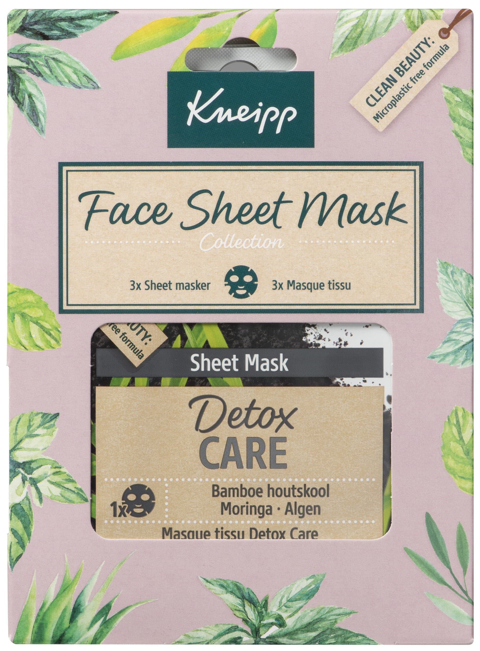 kneipp face sheet mask collection