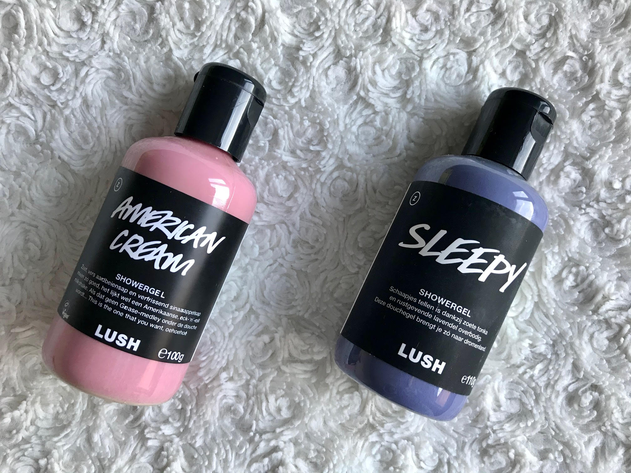 lush sleepy showergel