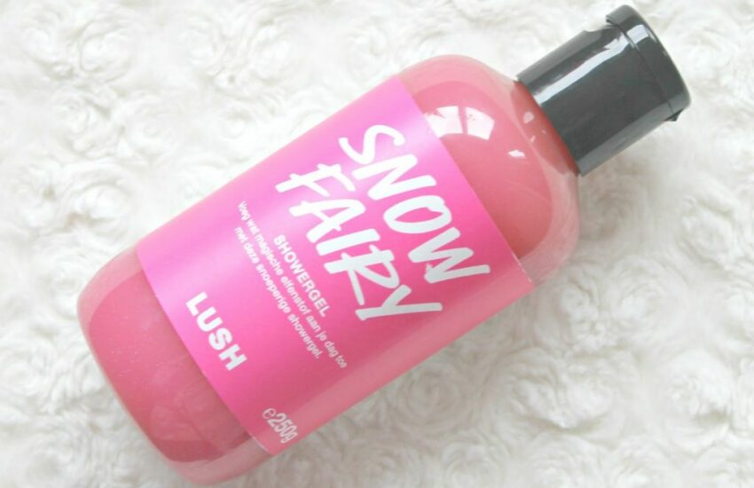 lush snow fairy showergel