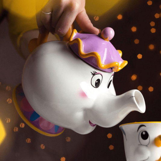 Beauty and the Beast Mrs Potts Theepot