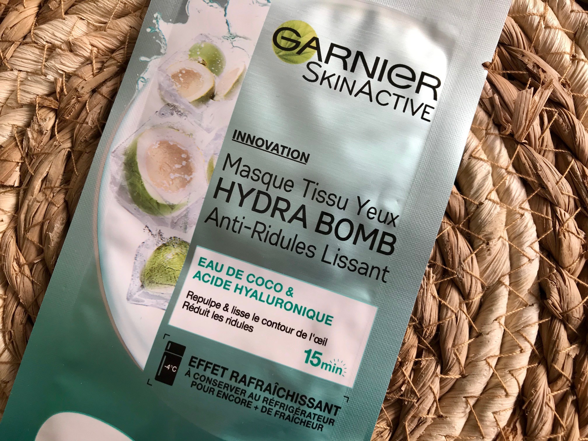 garnier hydra bomb anti rimpel oogmasker