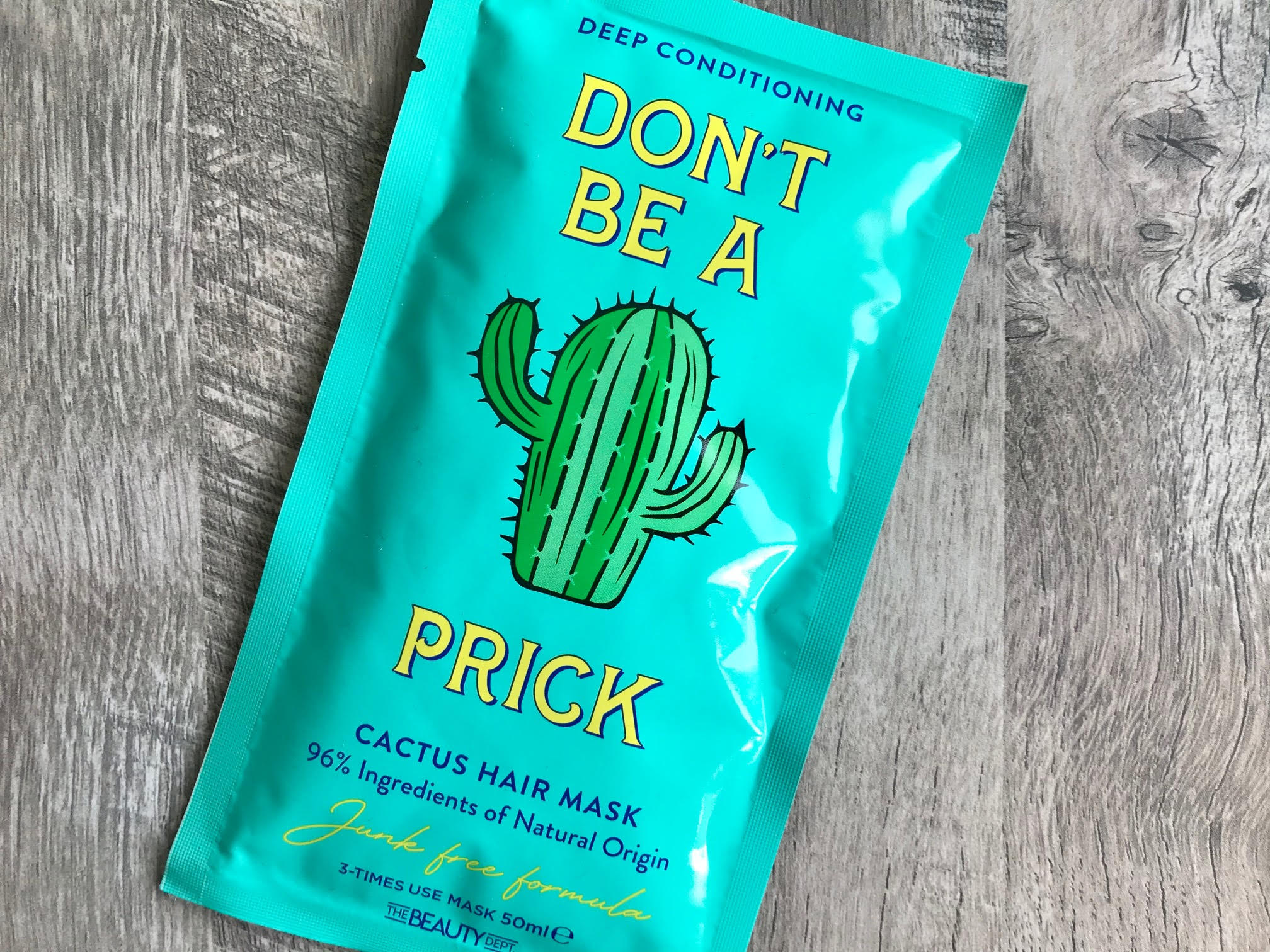 the beauty dept don't be a prick cactus hair mask
