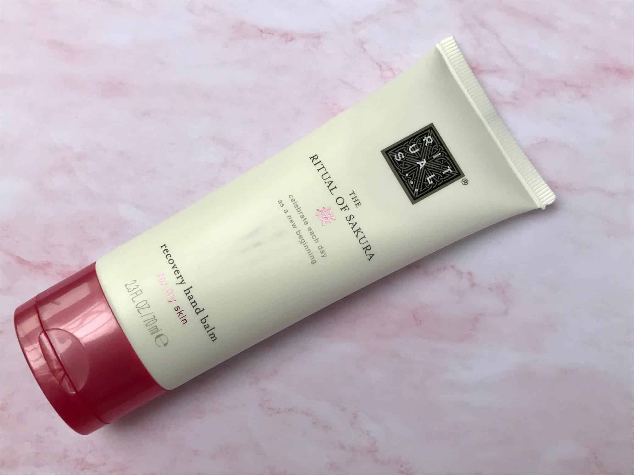 the ritual of sakura hand balm