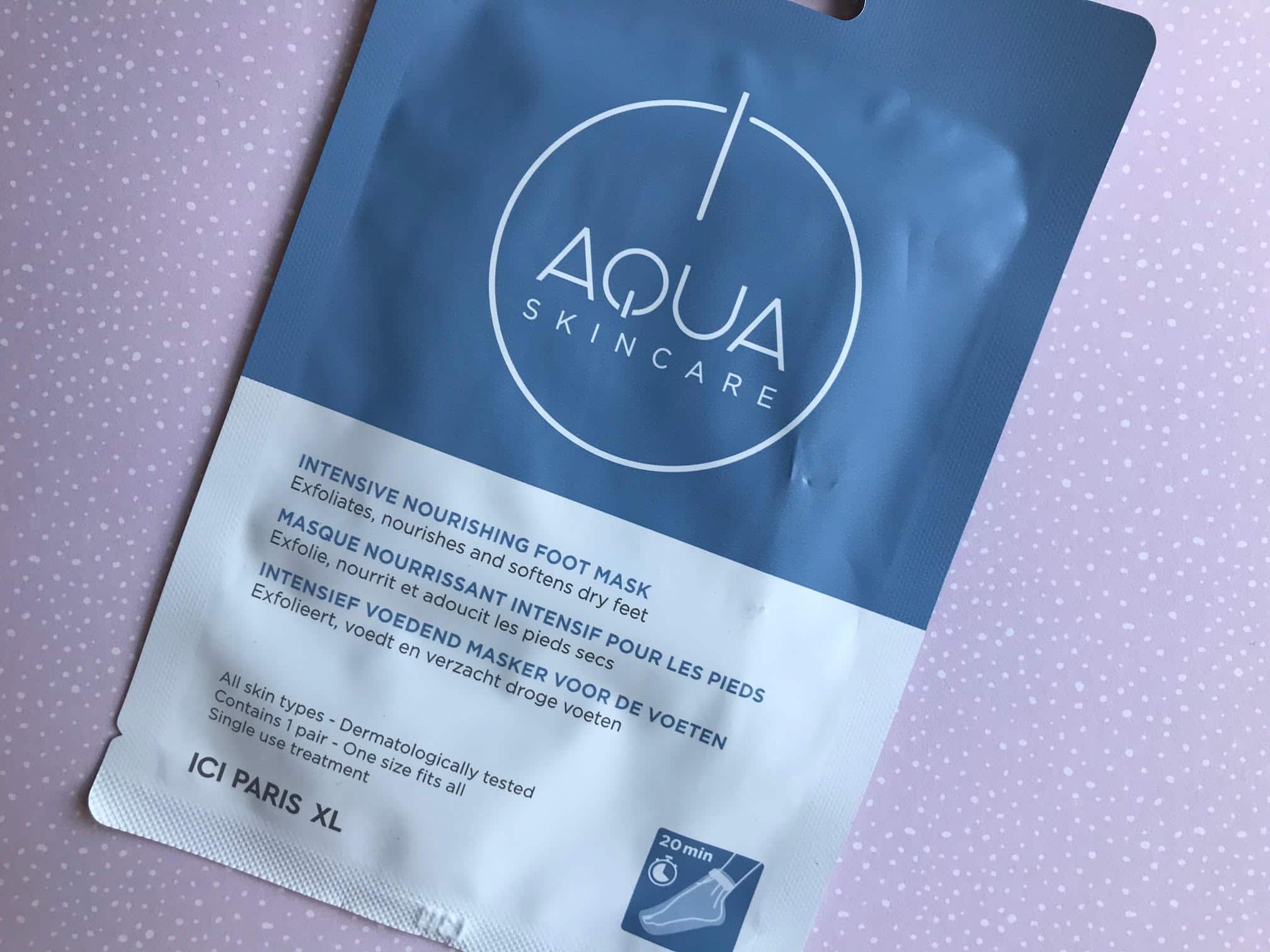 ici paris xl aqua voetmasker