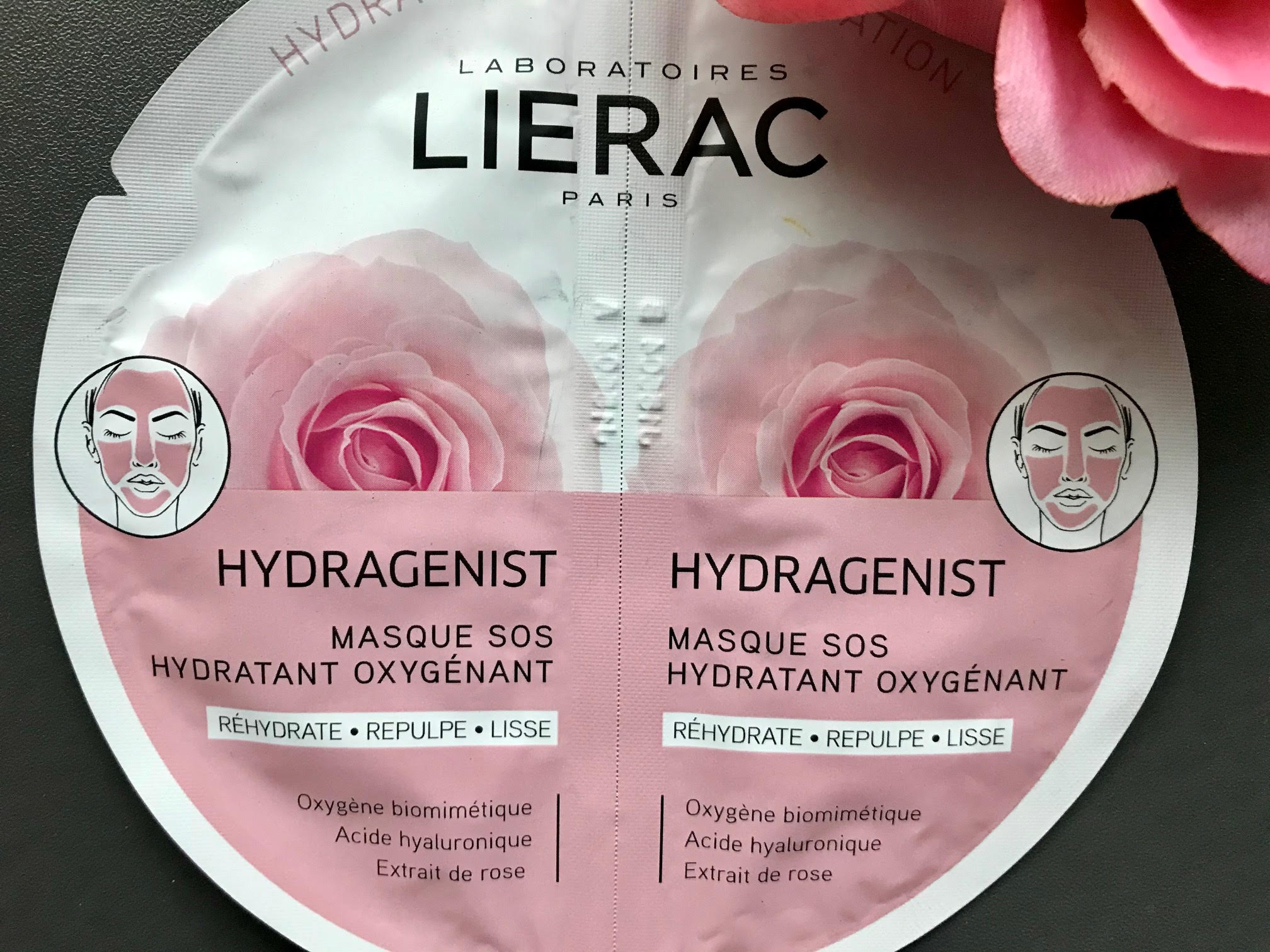 lierac hydragenist sos duo masker