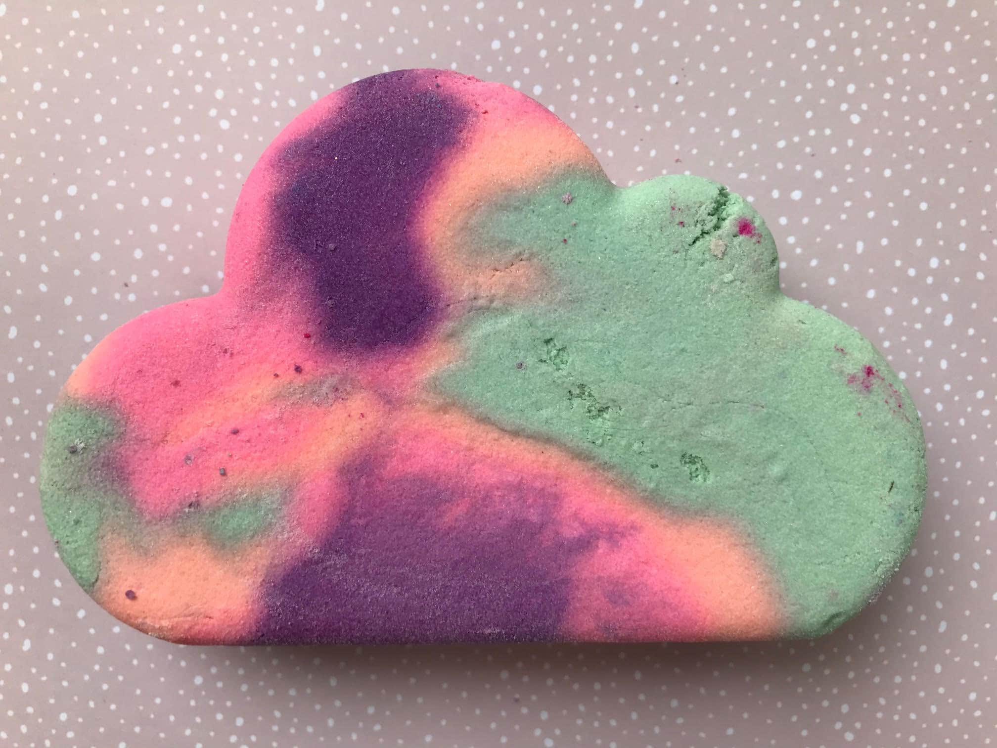 lush sleepy bubble bar