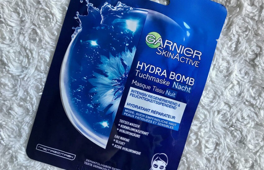 garnier hydra bomb tissuemasker nacht