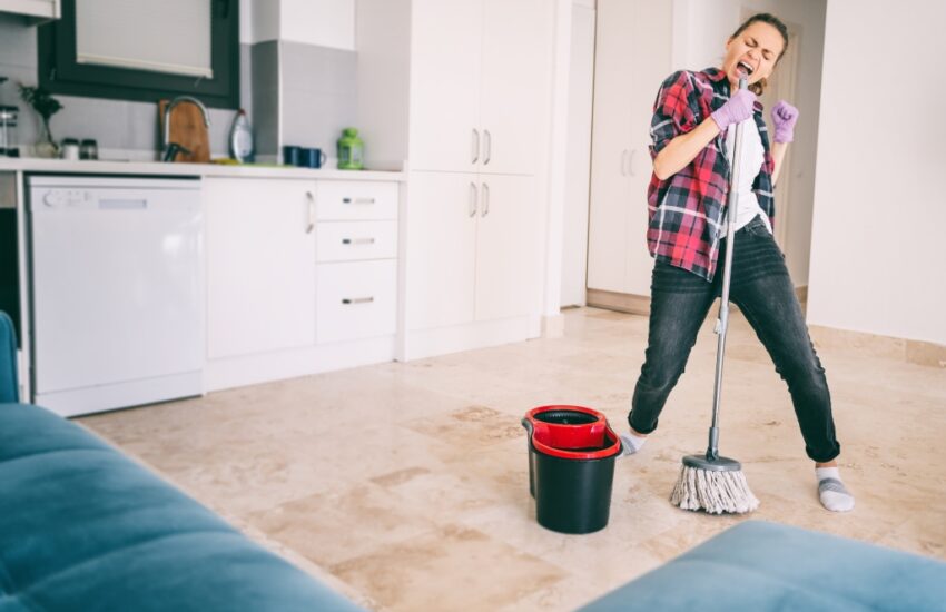 hekel aan schoonmaken