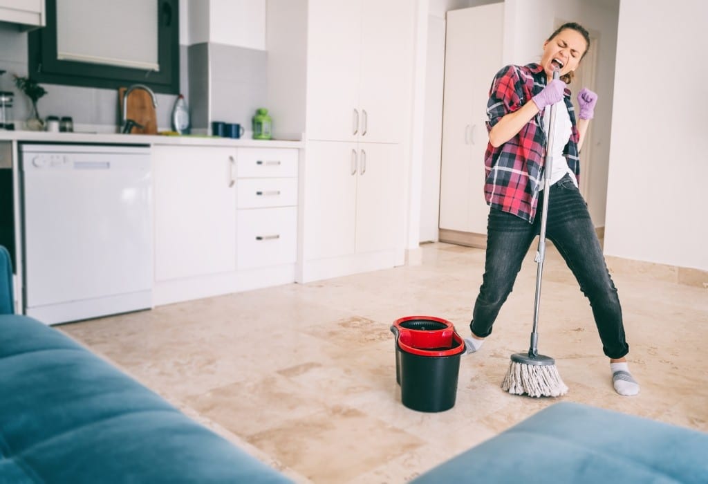 hekel aan schoonmaken