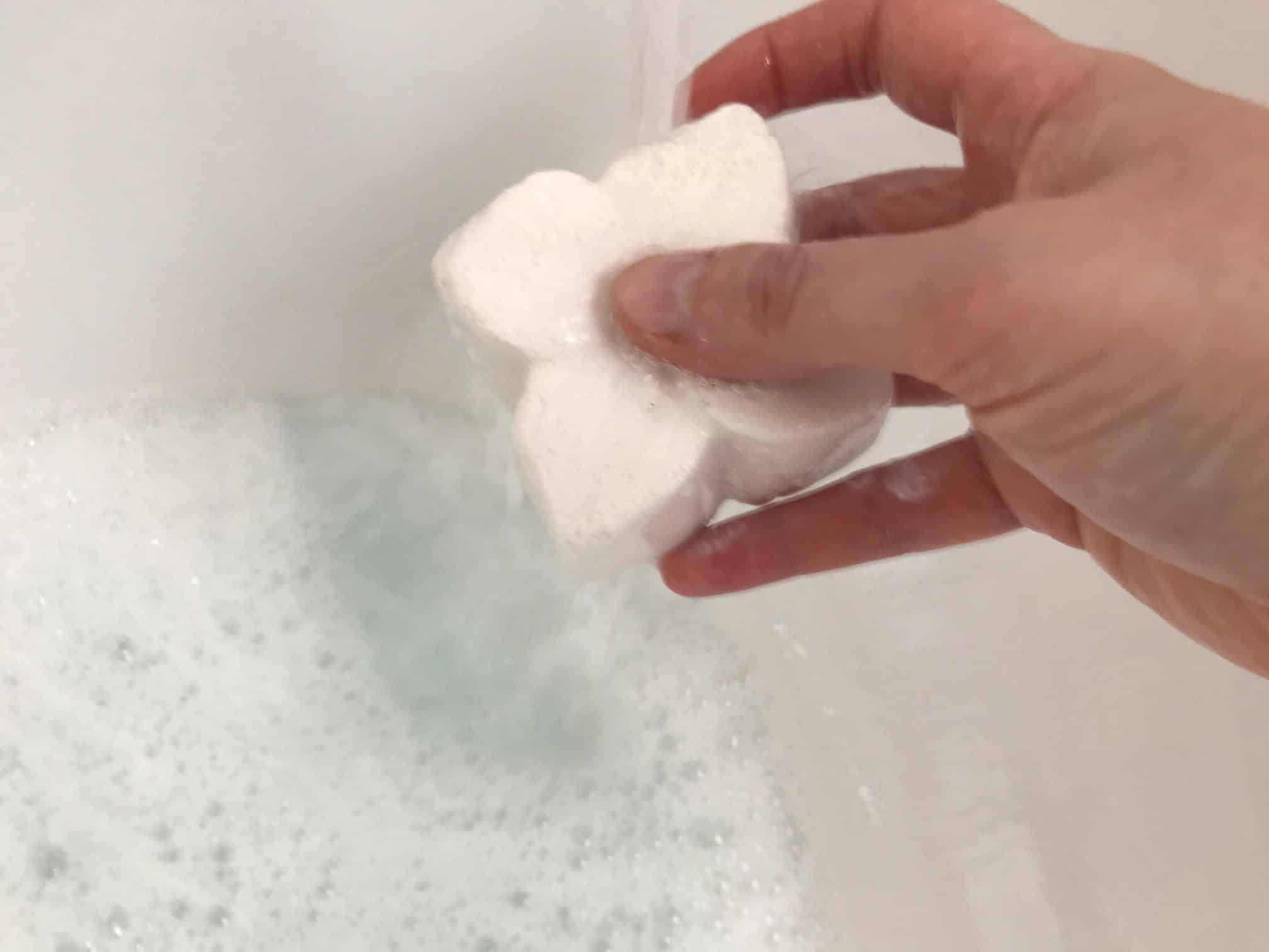 jasmine cream bubble bar