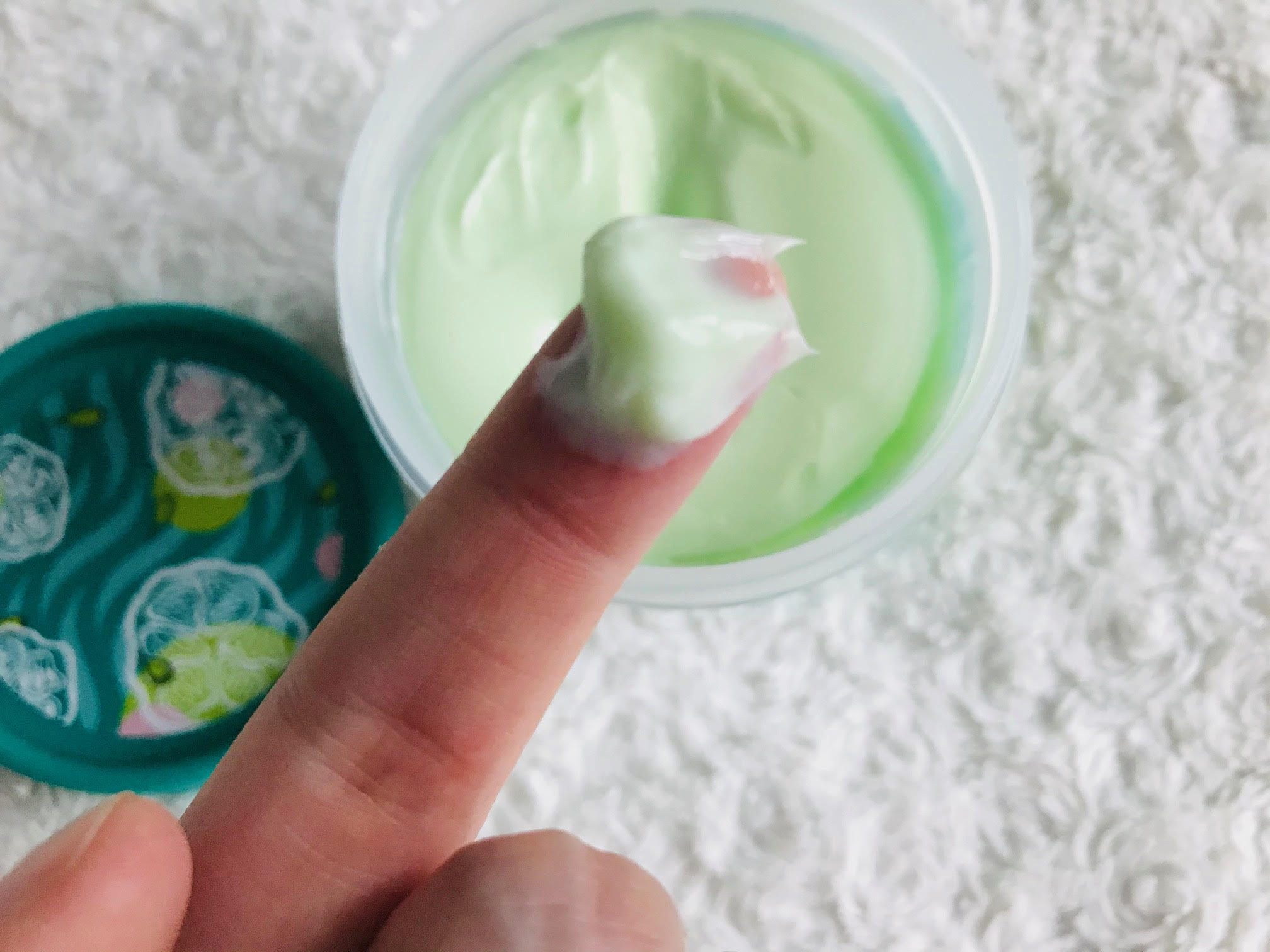 cucumber party whipped body cream