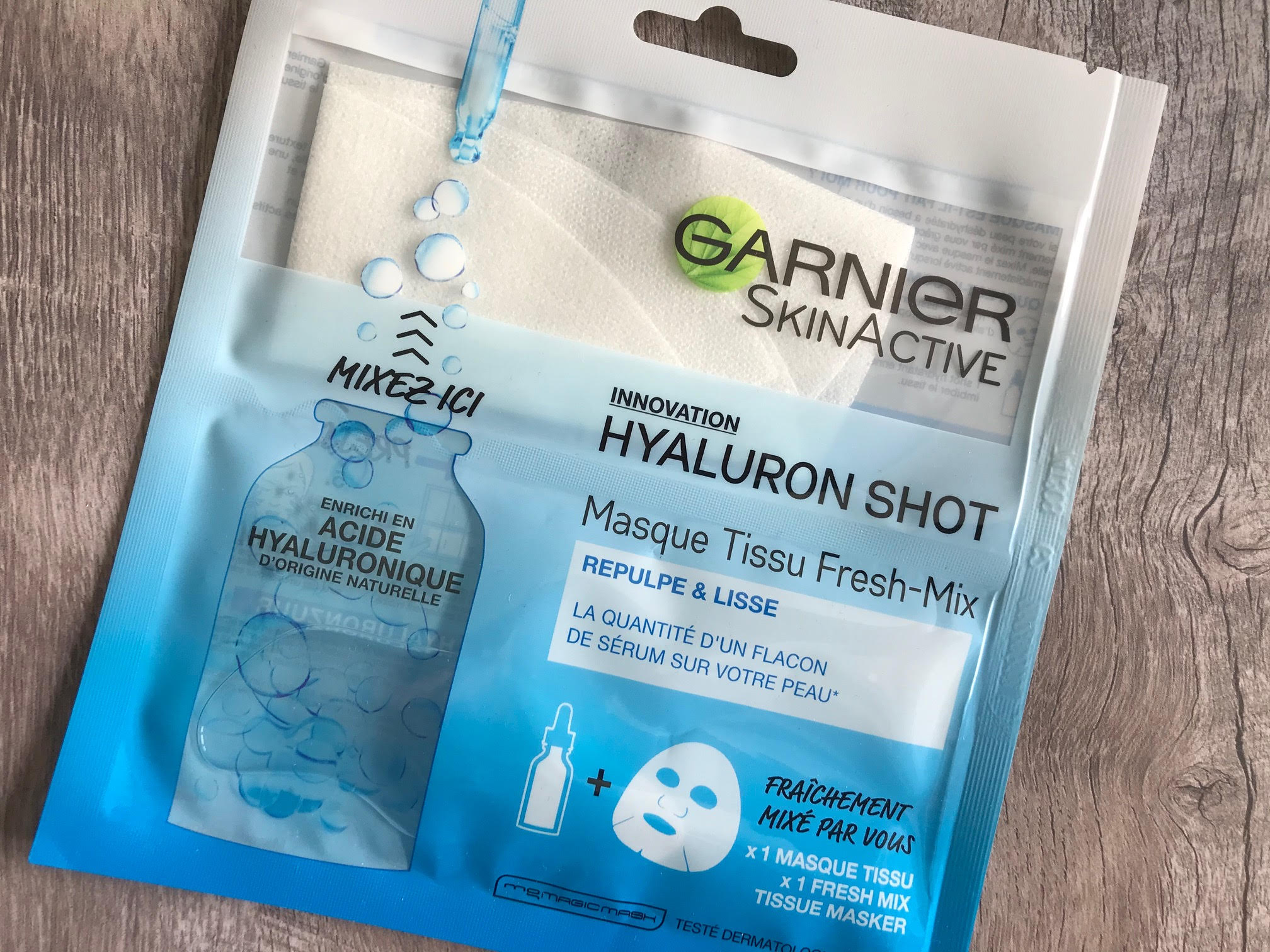 garnier skinactive freshmix hyaluron mask