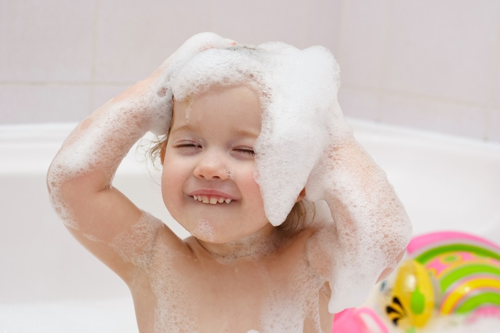 kind haren wassen