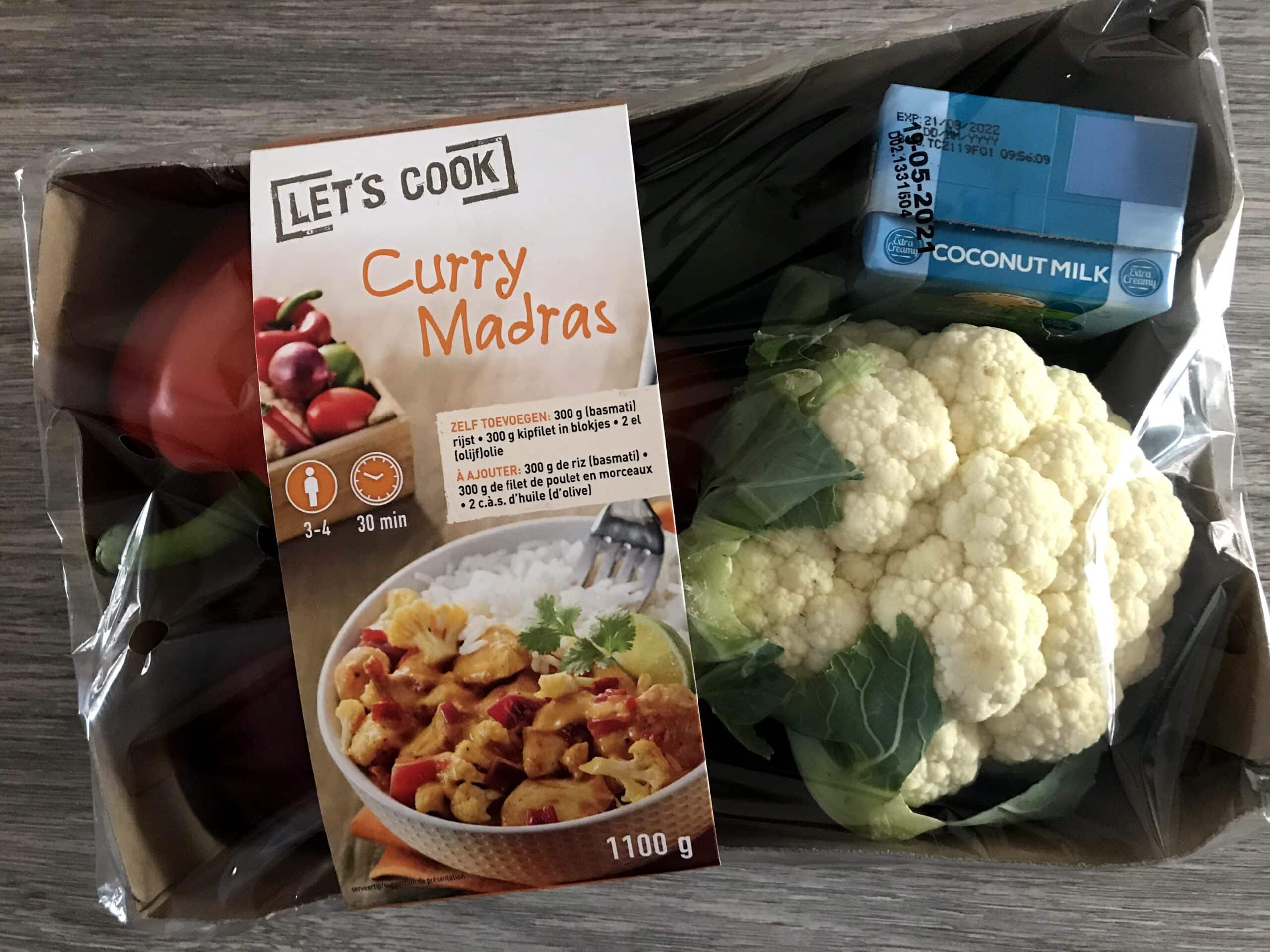 lidl verspakket curry madras