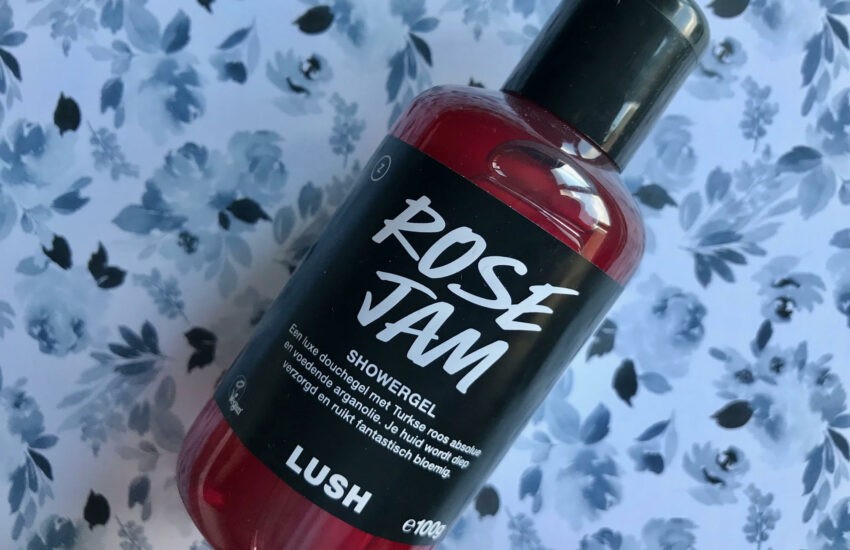 lush rose jam showergel