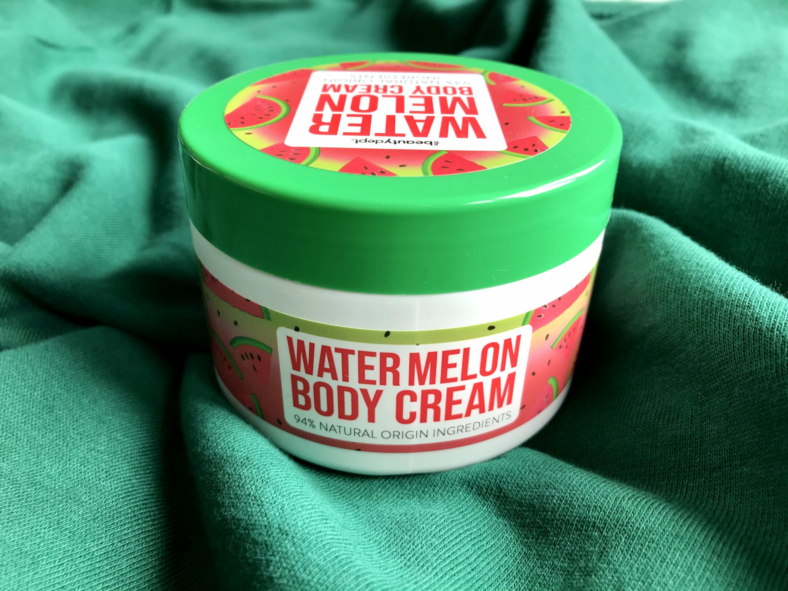 the beauty dept watermeloen body cream