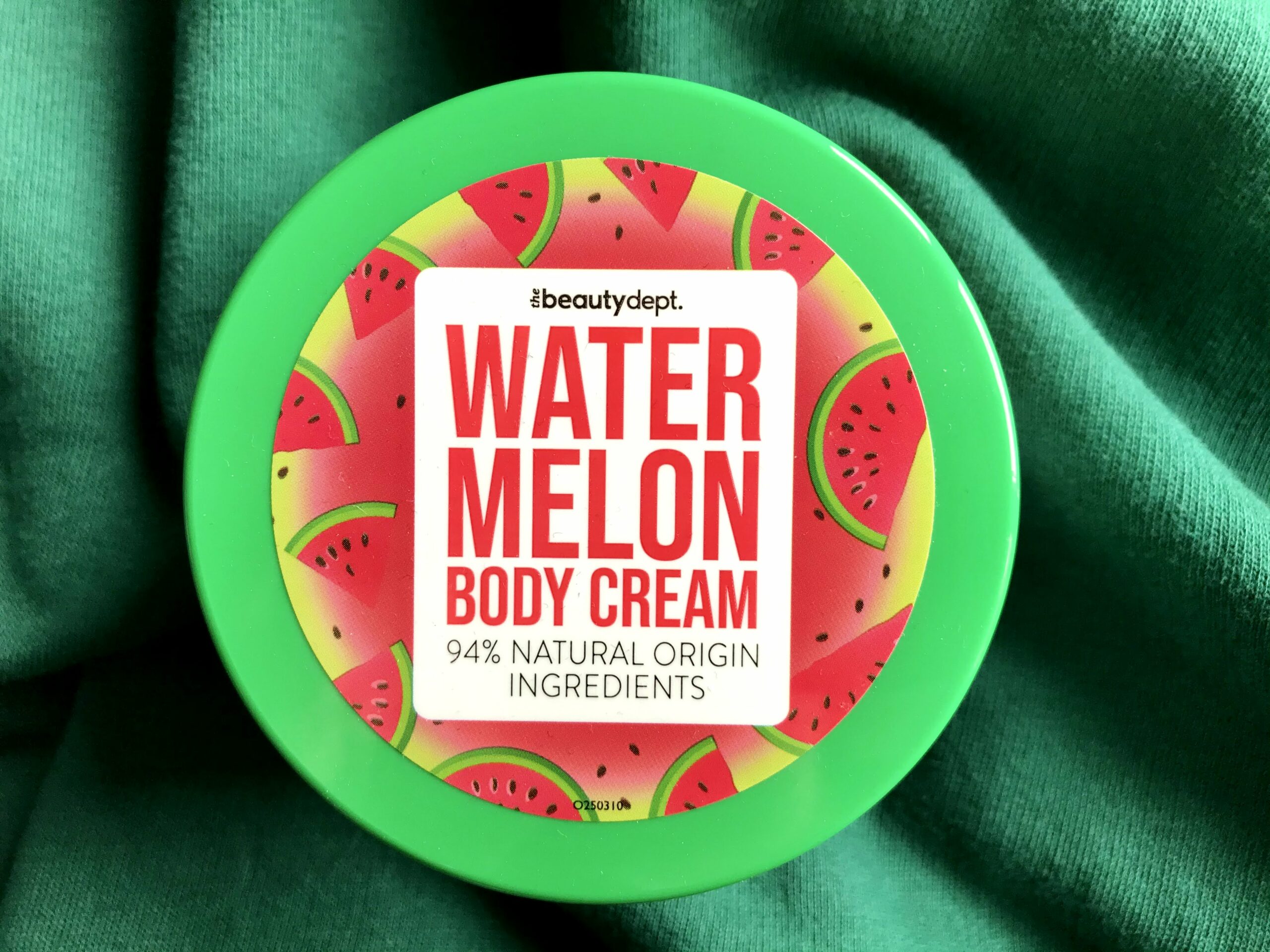 the beauty dept watermelon body cream