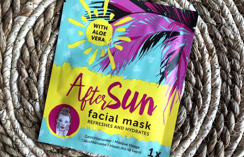 aftersun facial mask