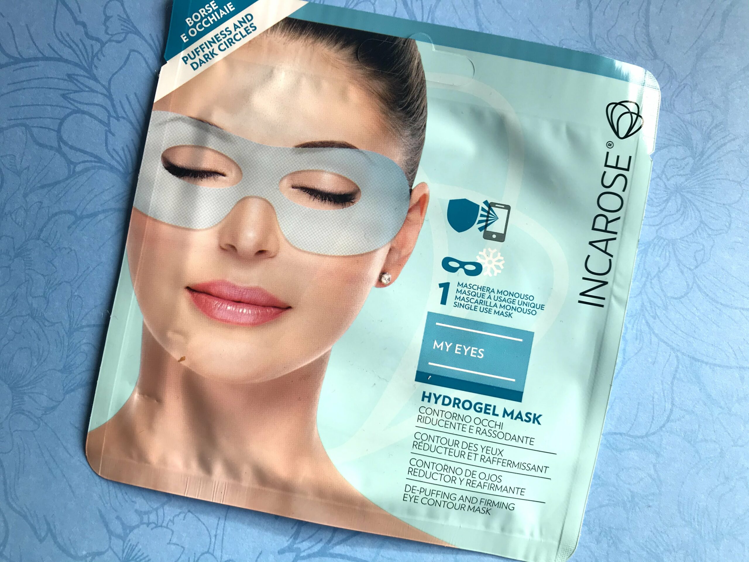 incarose my eyes hydrogel mask