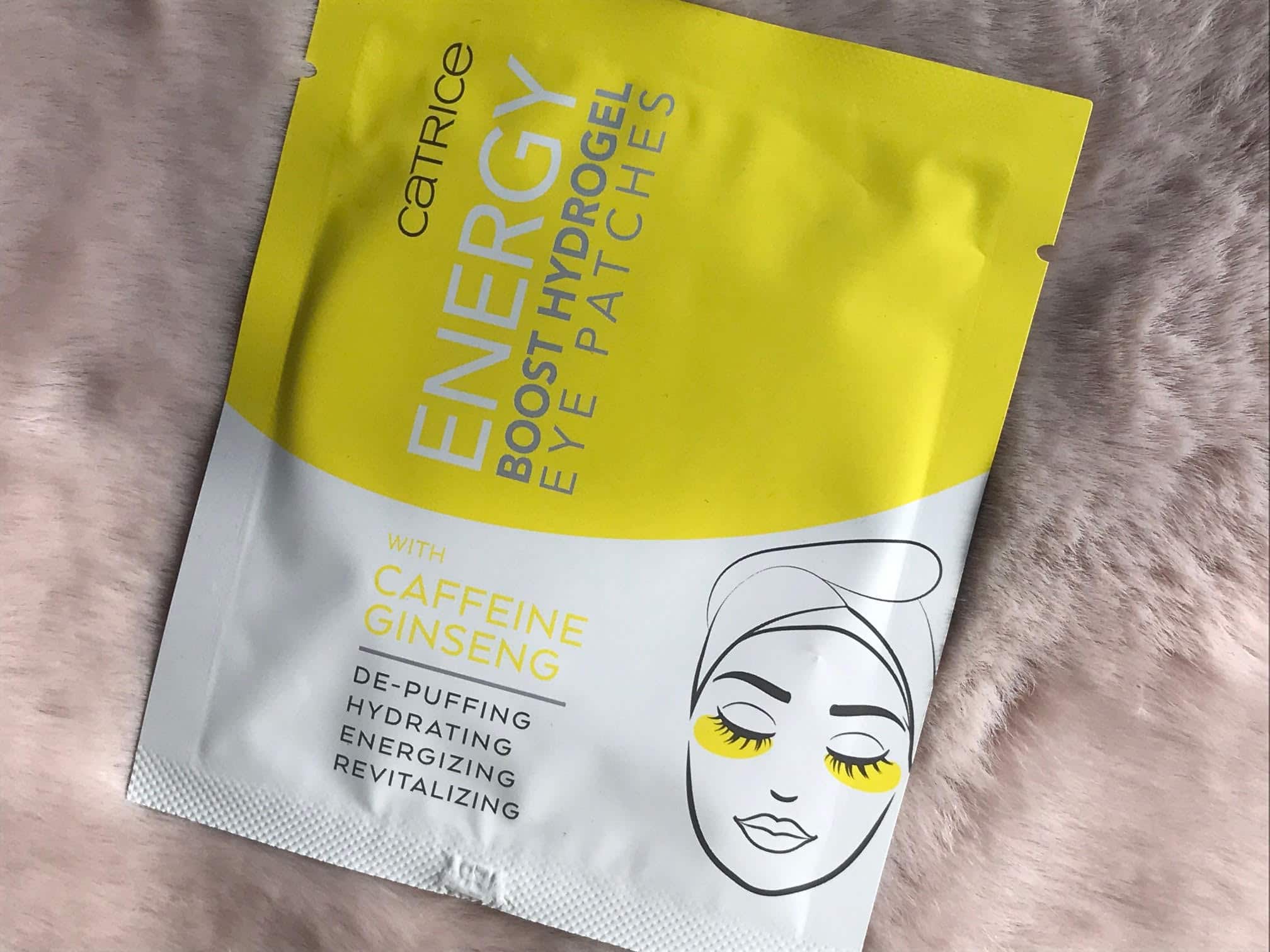 catrice energy boost hydrogel eye patches