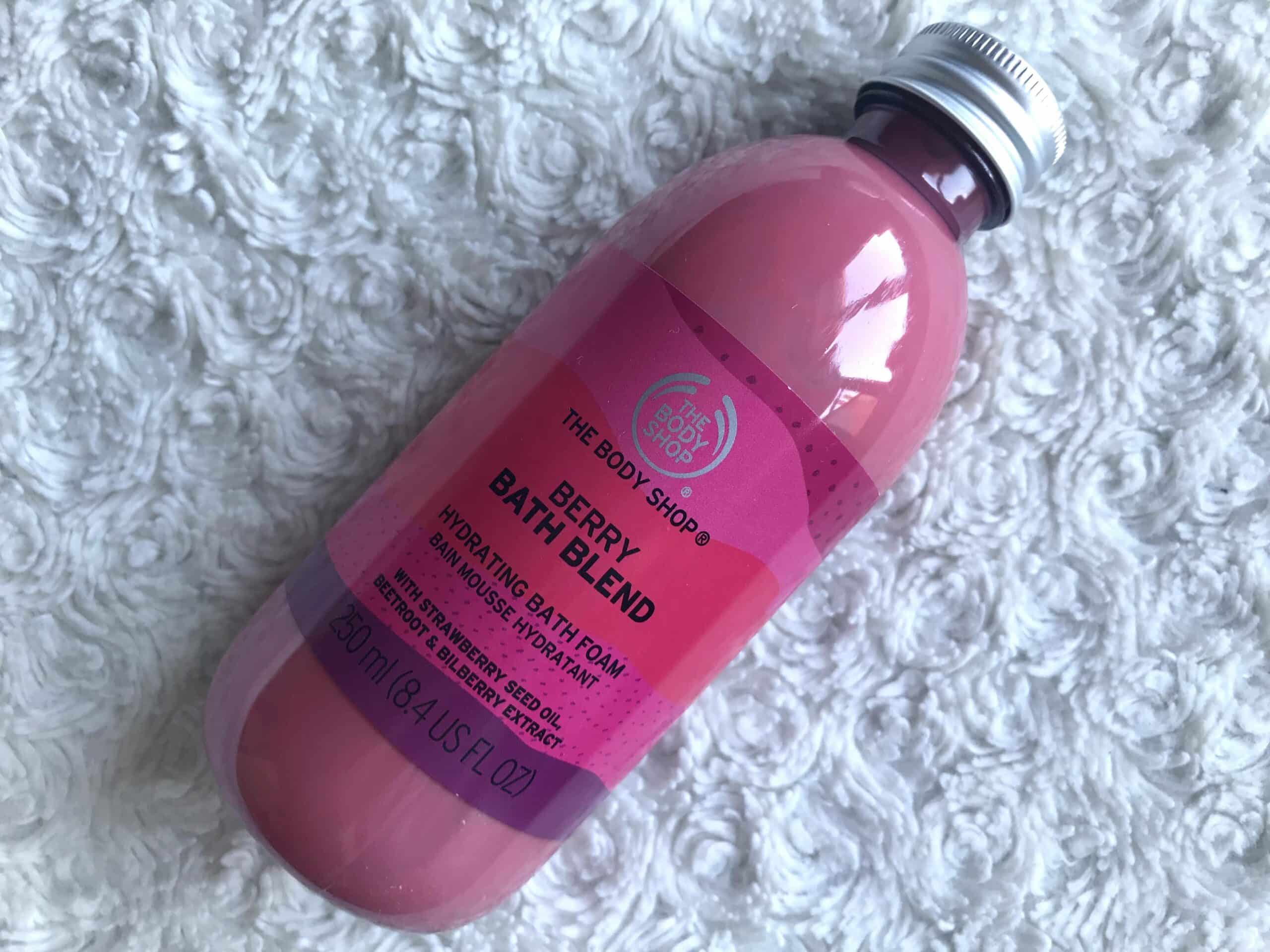 the body shop bath blend berry